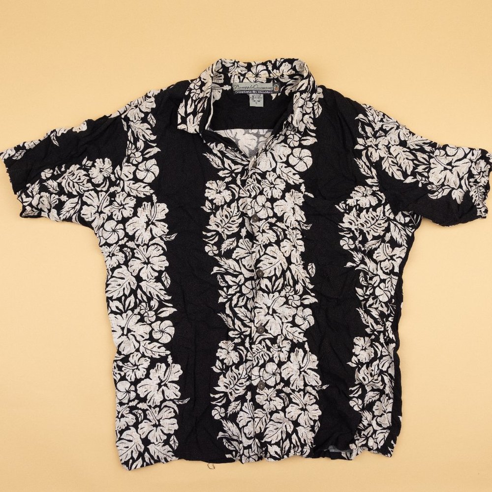 Vintage Hawaiian Button Up Shirt Small